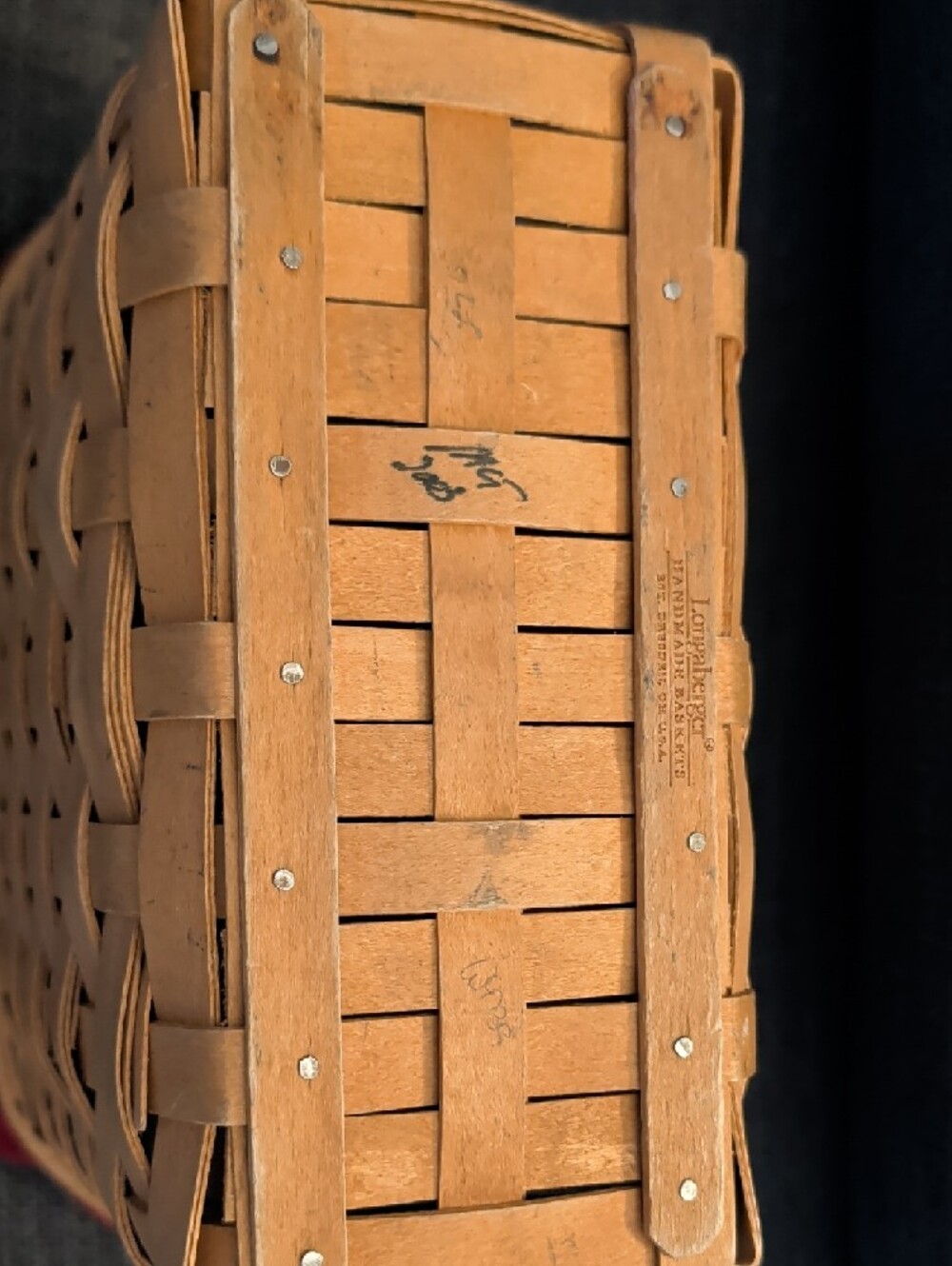 Longaberger Small Boardwalk Basket Purse - Picture 3 of 3